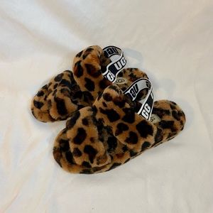 UGG Cheetah Print Slippers